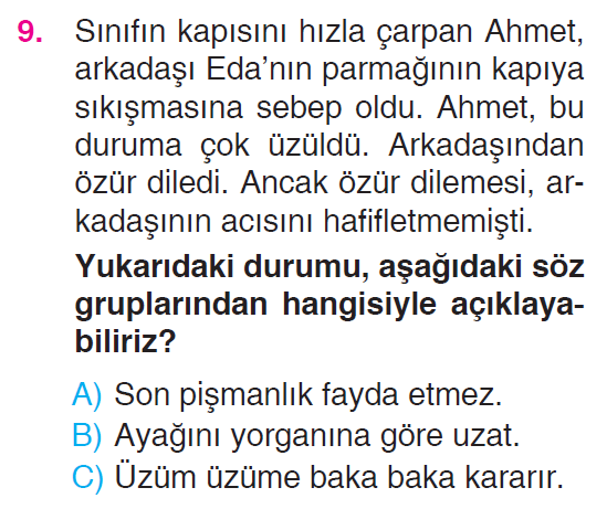 Okulumuzda Hayat - 2 Testi